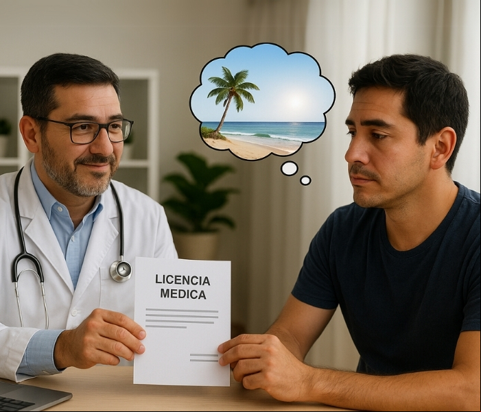 Se cree que por año se presentan cerca de 200.000 licencias médicas fraudulentas y parte de la reforma legislativa pretende reducir el impacto que tienen en el ámbito laboral. / Foto: Open IA.