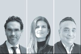 José Luis Barzallo, Luisa Herrera y Mario García Pérez