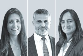 Teresa Madeira Afonso, Carlos Alberto Barros y Begoña Vilar